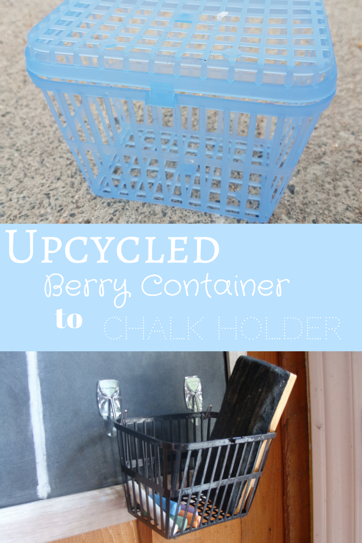 Trash to Treasure – Berry Container Upcycle